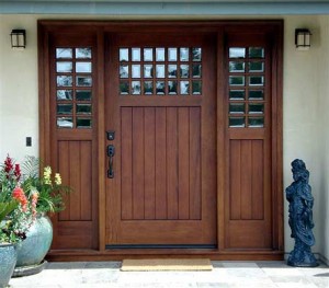 Custom Designed Wooden Door